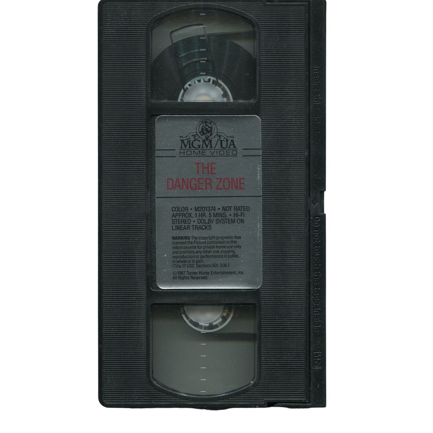 The Danger Zone (1987) Wrestling VHS Tape Hulk Hogan