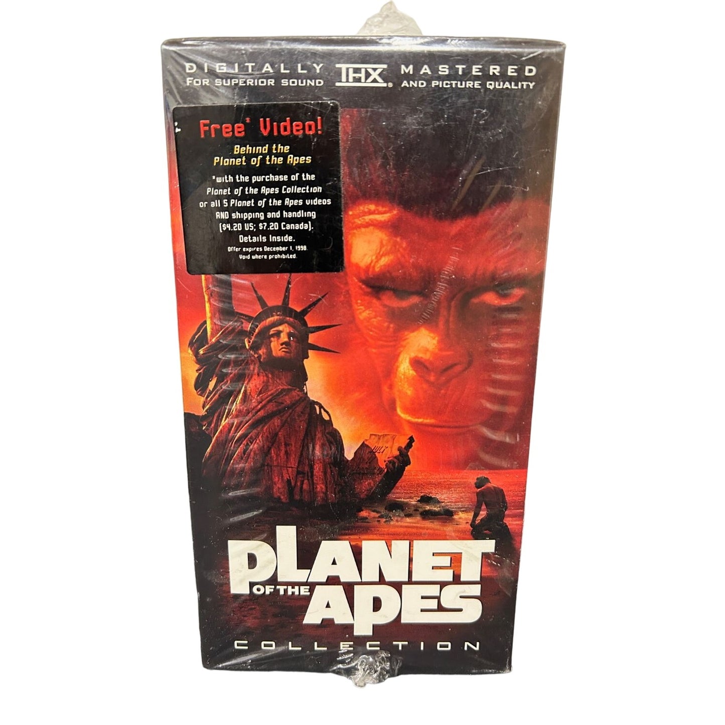 Planet of the Apes Special Collectors Edition VHS sealed brand new
