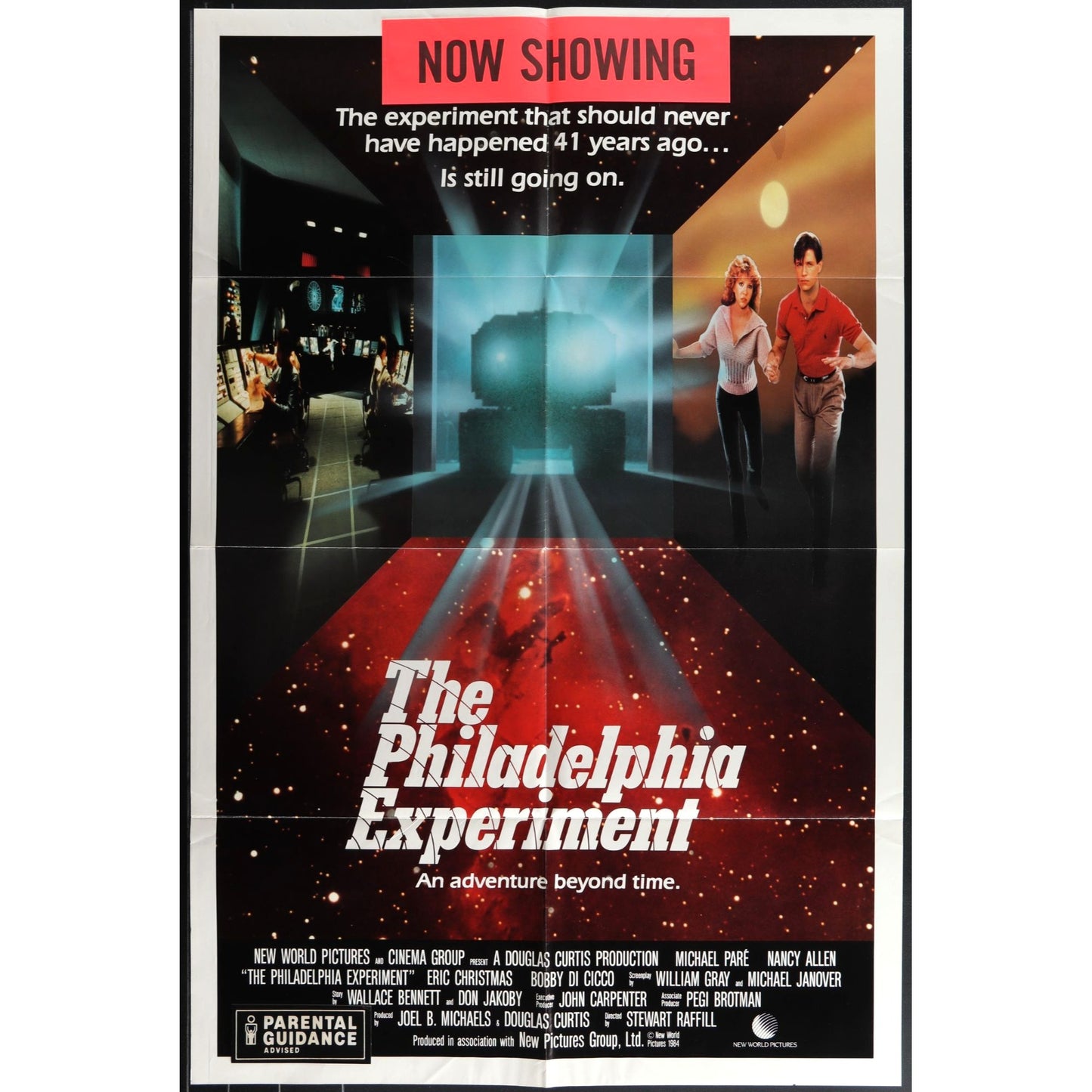 The Philadelphia Experiment (1984) Original Movie poster Folded 27x41 EM4-166