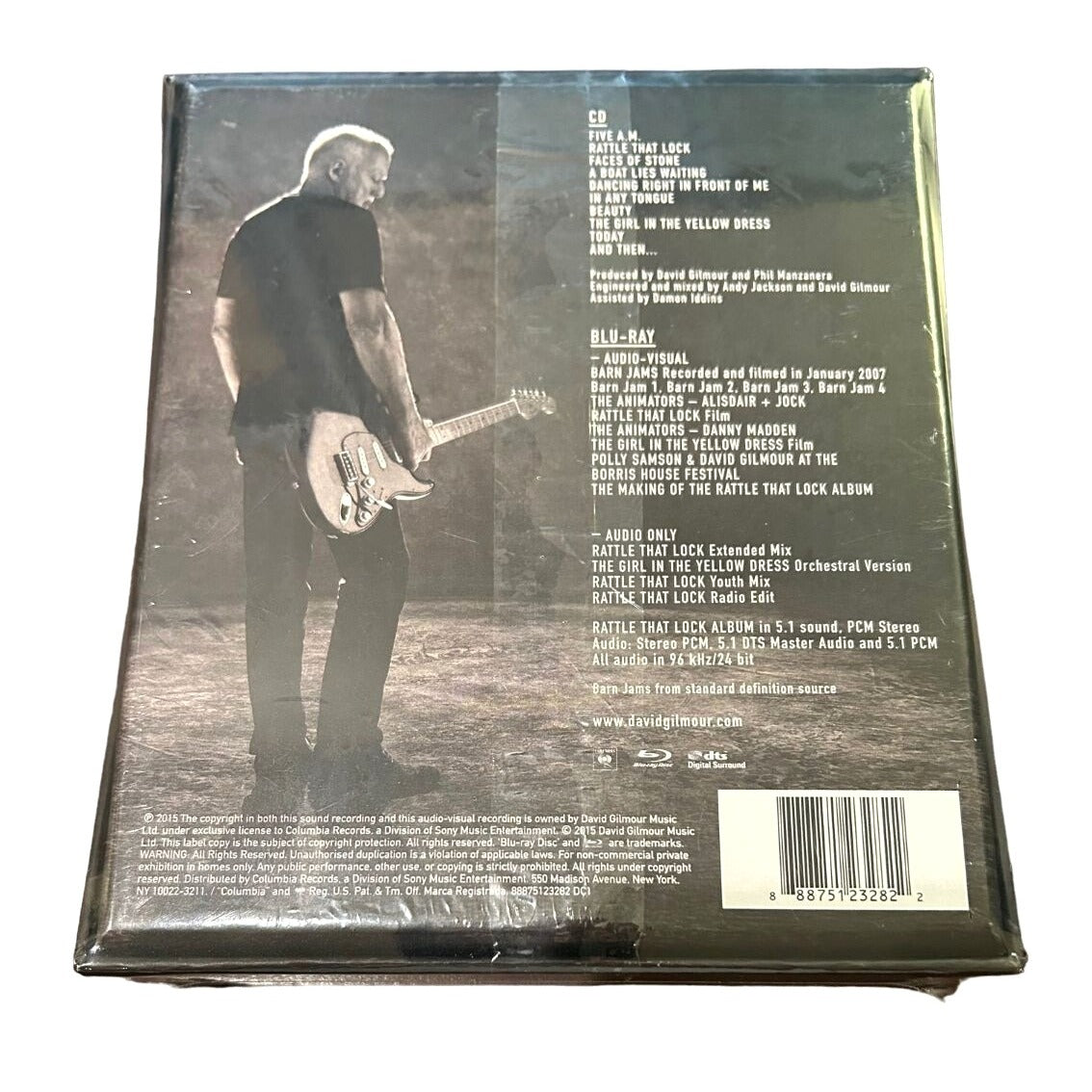 David Gilmour - Rattle That Lock (2015 Deluxe edition) CD plus BluRay Pink Floyd
