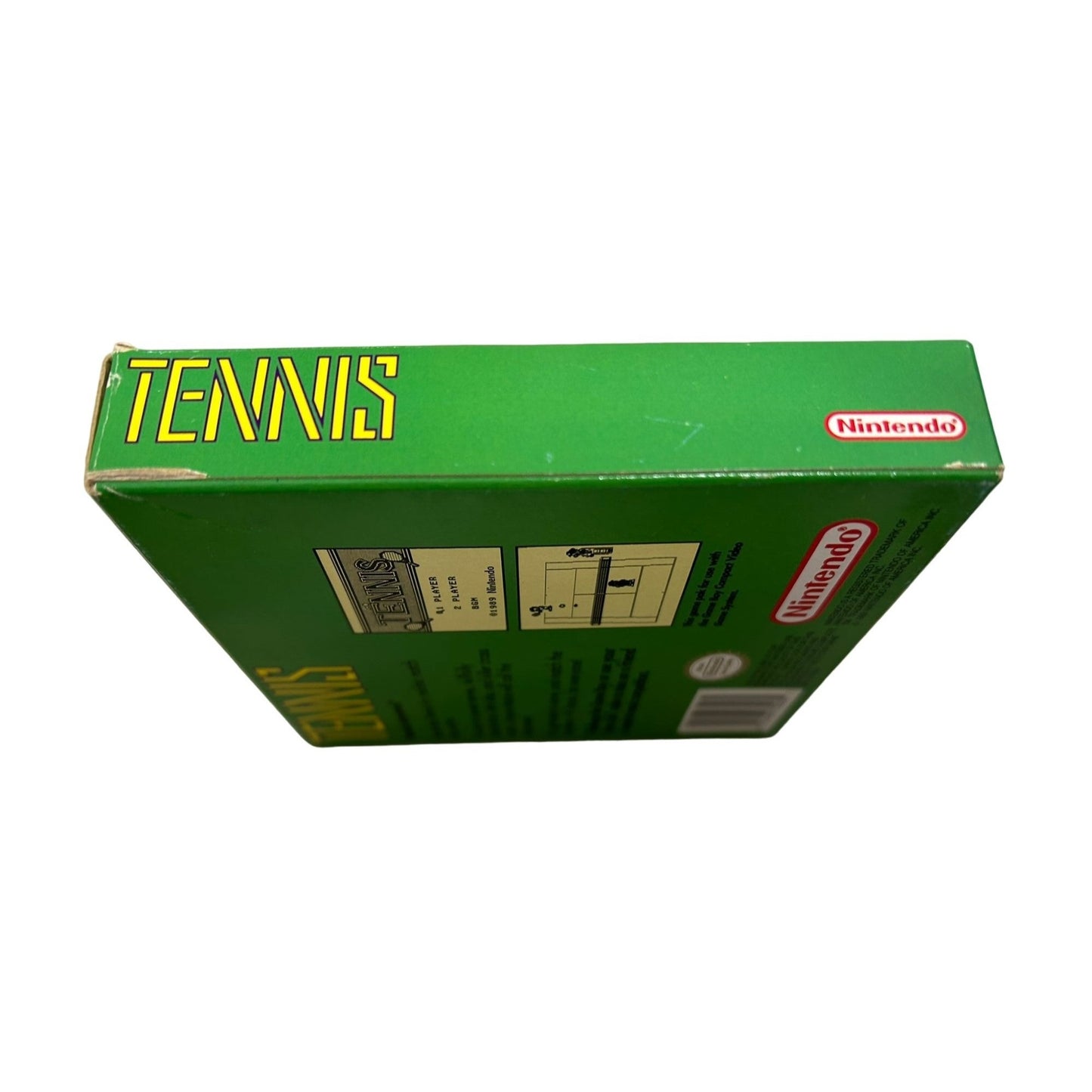 Gameboy Tennis (Nintendo, 1989) Green background, complete with game and manual