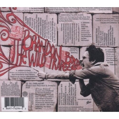 BRANDON BOYD - Wild Trapeze (CD) BRAND NEW/STILL SEALED rare