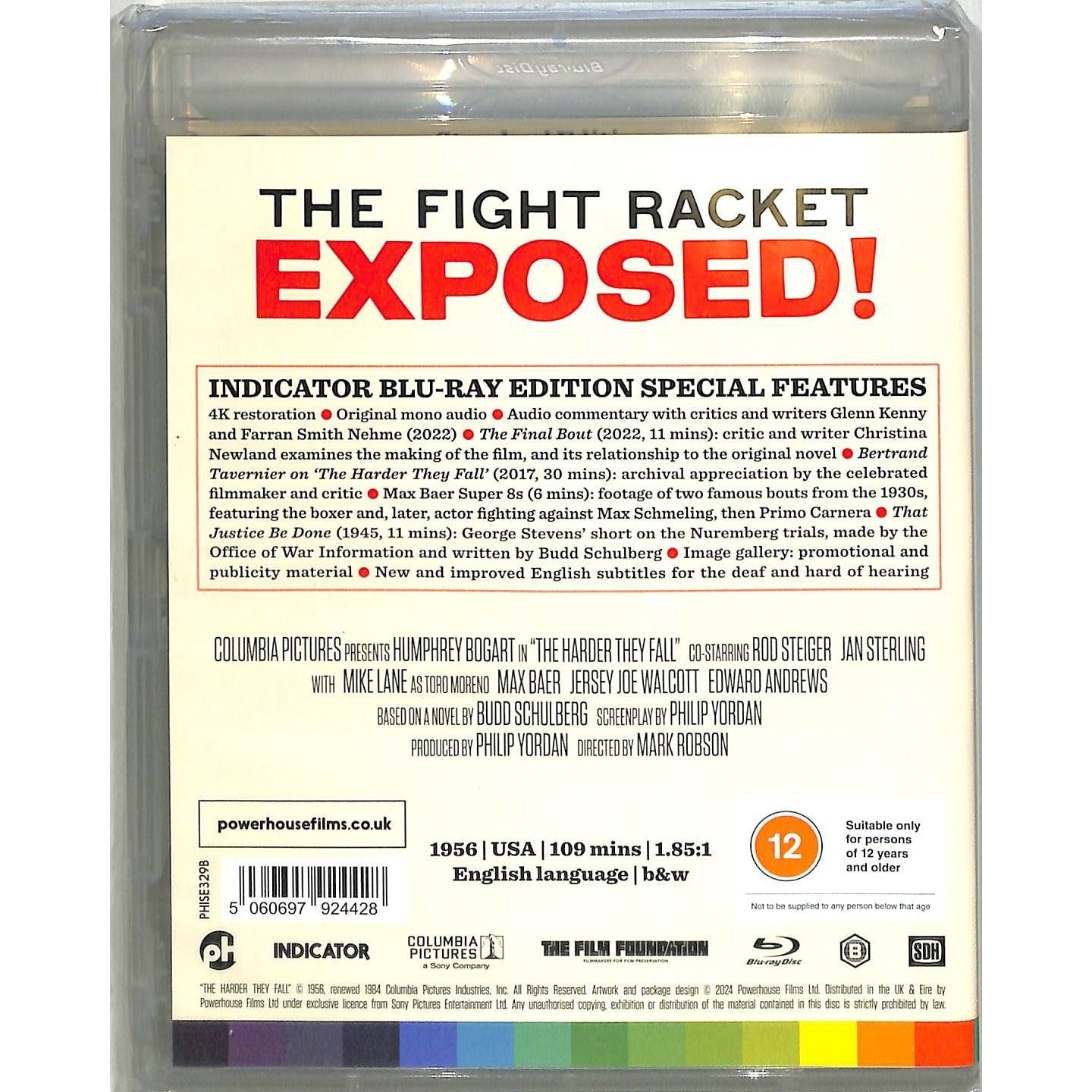 The Harder They Fall (1956) Blu Ray Brand New Sealed