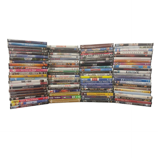 BULK LOT 93 Brand New Sealed DVDs Movies, TV, Documentaries Multi-Genre SG2-11