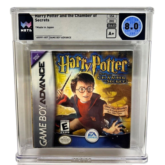 Harry Potter and the Chamber of Secrets Game Boy Advance Wata Graded 8.0 Seal A+