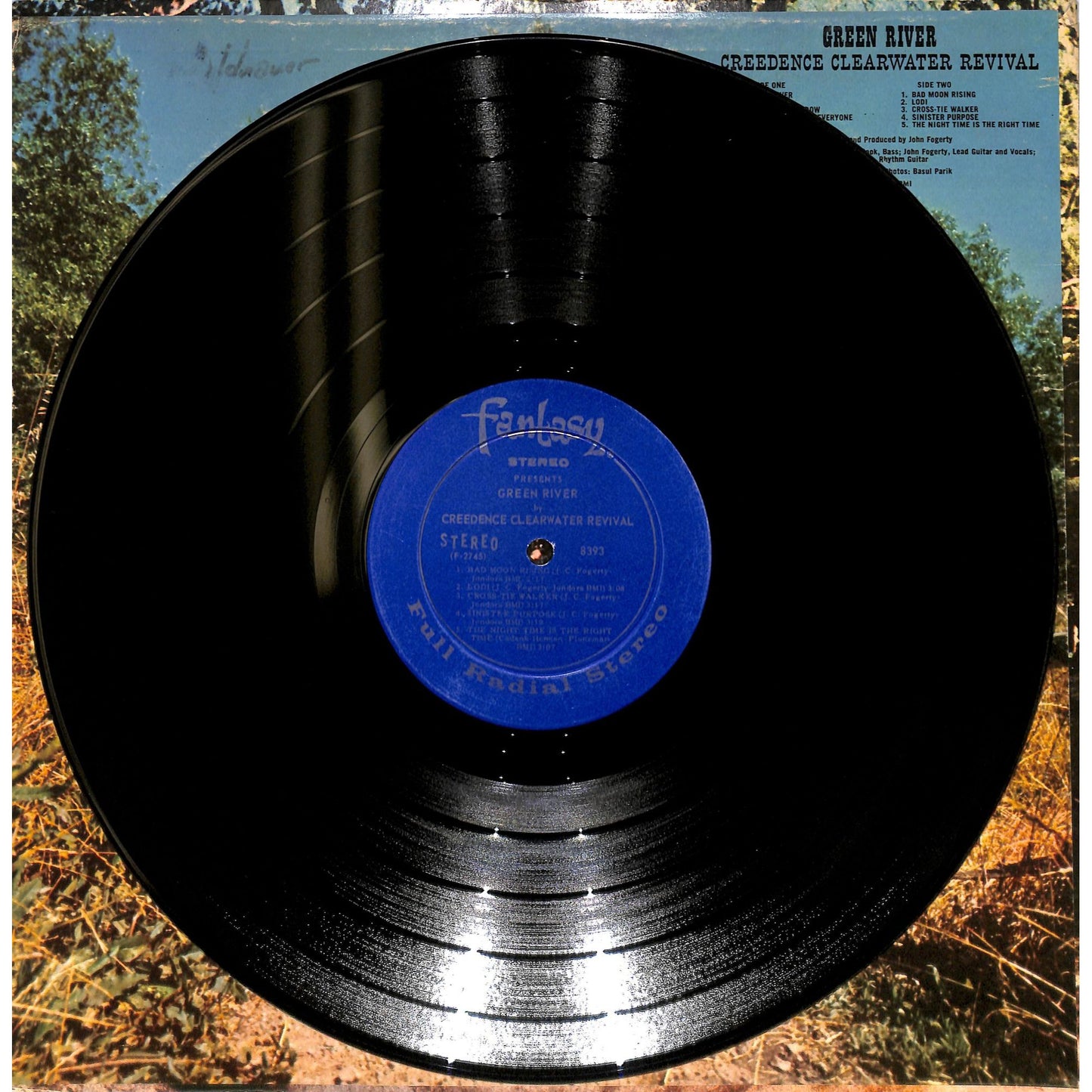 Creedence Clearwater Revival - Green River Vinyl Record FANT 8393