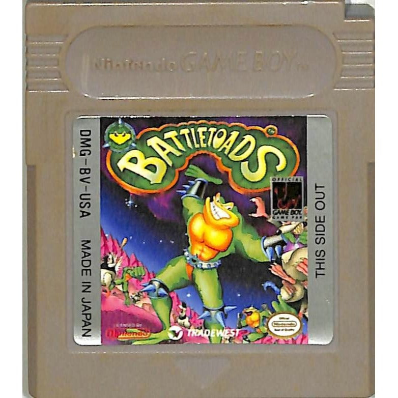 Battletoads (1991) Nintendo Game Boy Cartridge Testing
