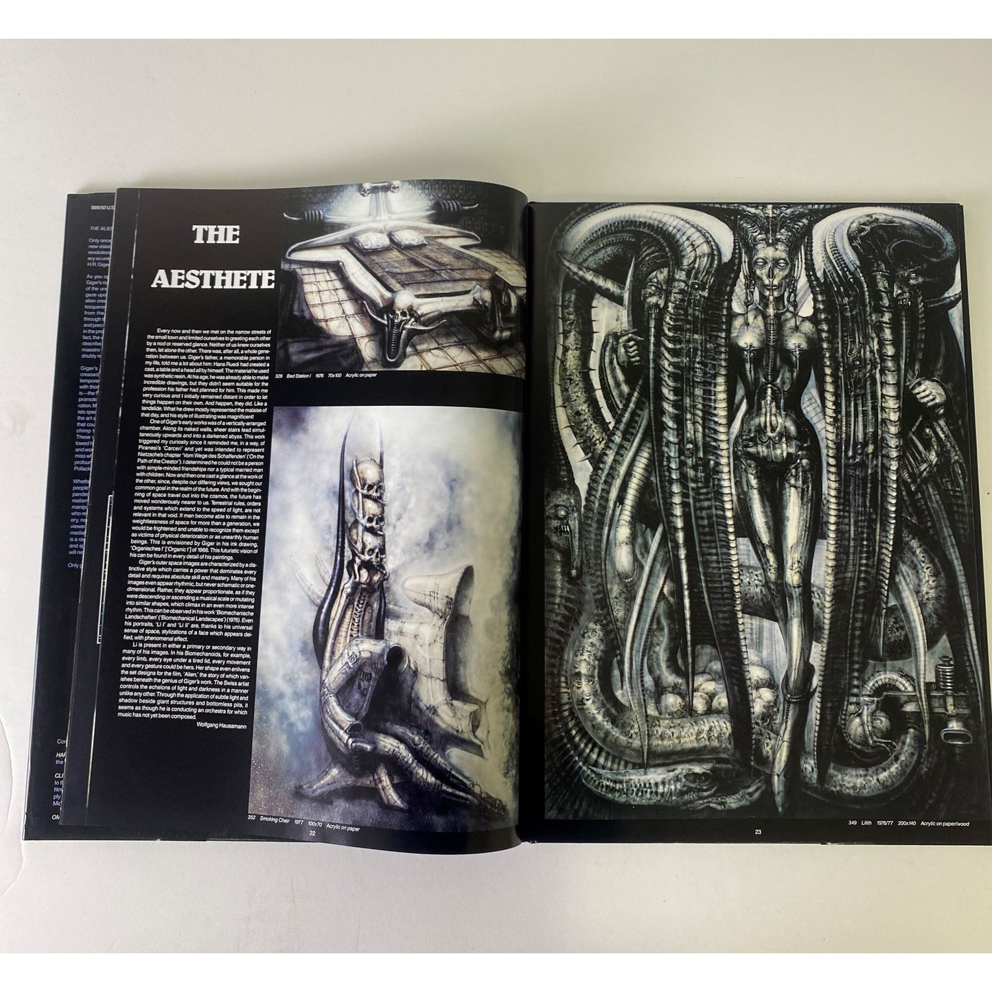 HR Giger Necronomicon Book Series 3 Hardcover Books