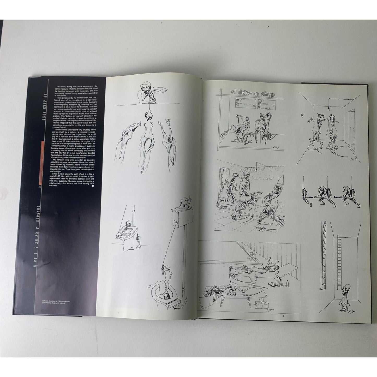HR Giger Necronomicon Book Series 3 Hardcover Books