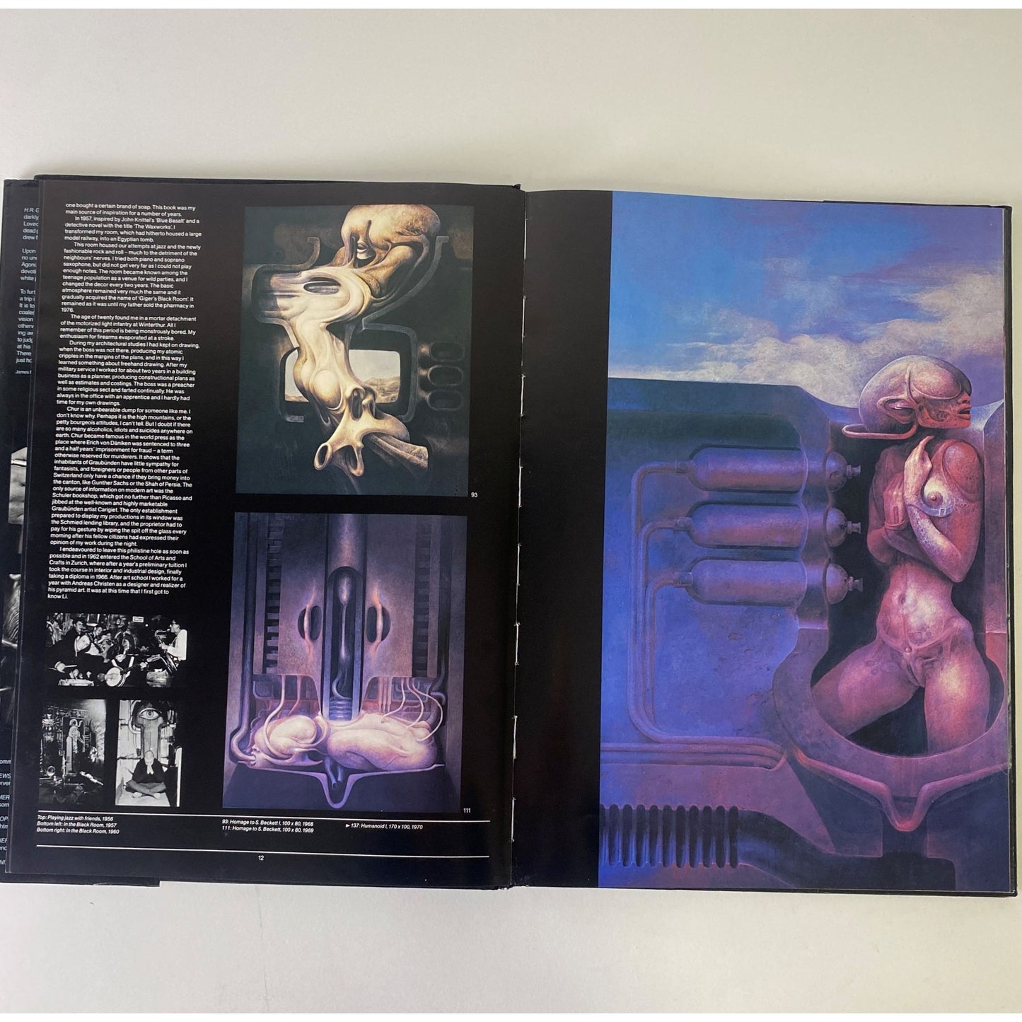 HR Giger Necronomicon Book Series 3 Hardcover Books