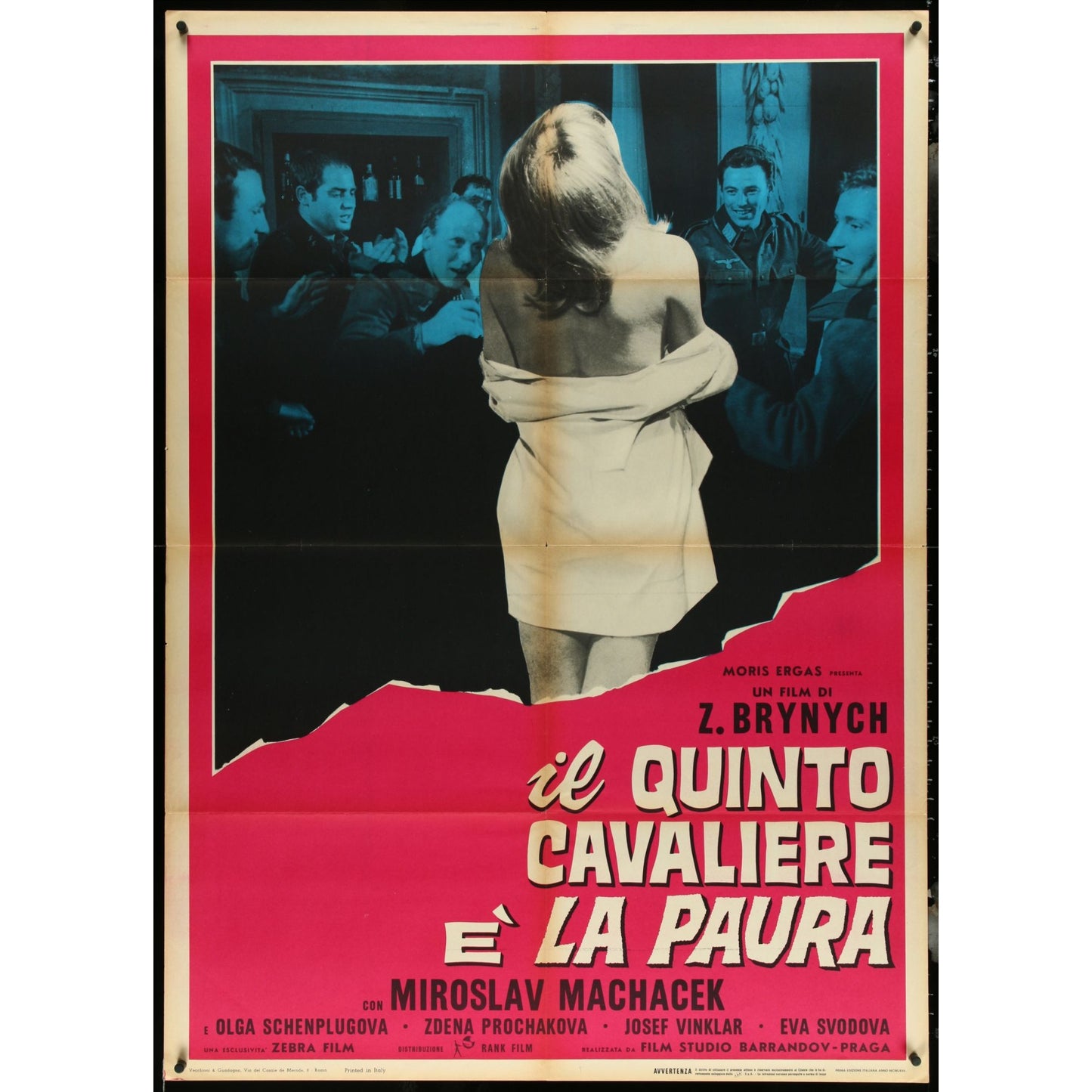 Amazing Collection of 23 Large folded Italian Movie Posters 1960s-1970s 39.5x55"