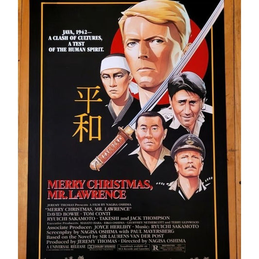 Merry Christmas Mr. Lawrence (1983) Original Movie Poster 27x41 Rolled