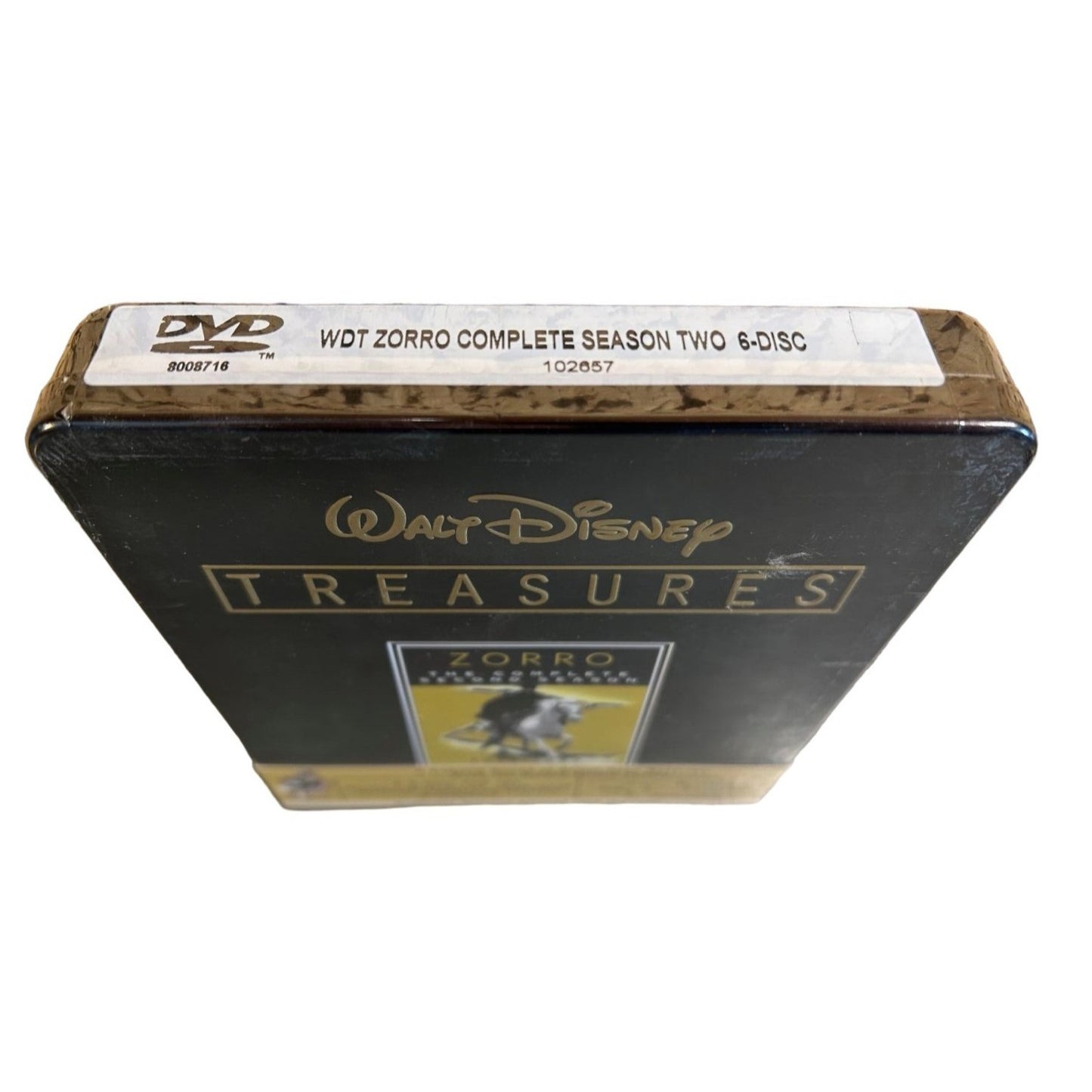 Walt Disney Treasures Zorro Season 2 DVD BRAND NEW SEALED collectible tin case