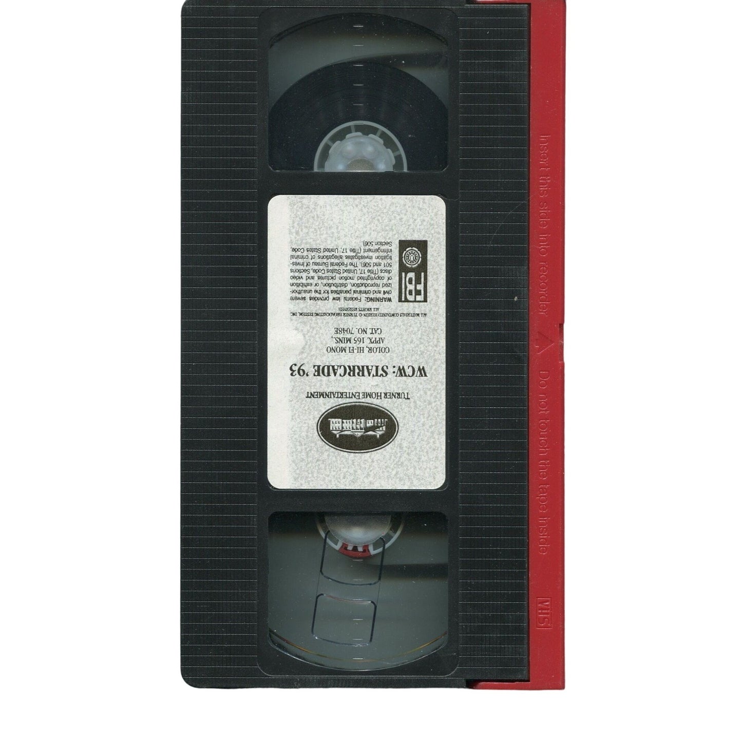 10th Anniversary Starrcade Vader vs. Flair (1994) Wrestling VHS Tape