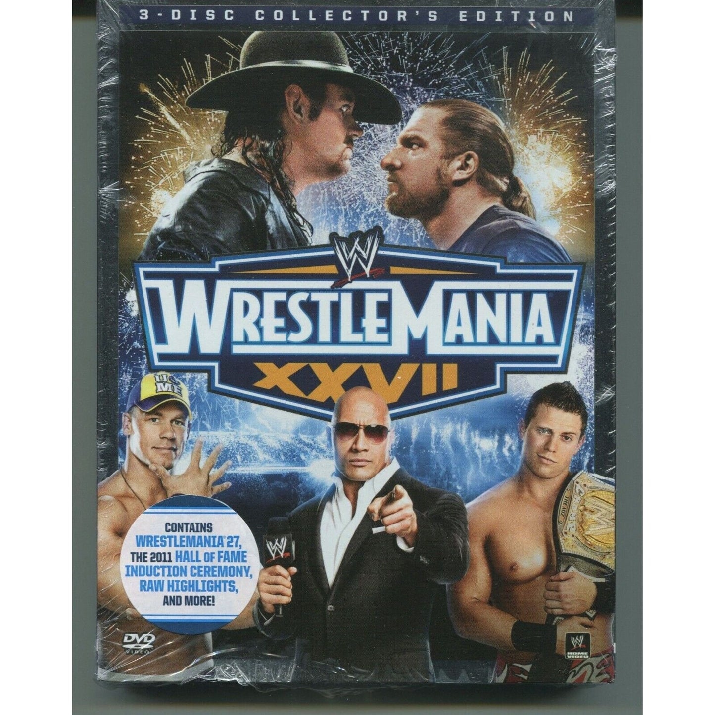 WWE Wrestlemania XXVII DVD BRAND NEW SEALED