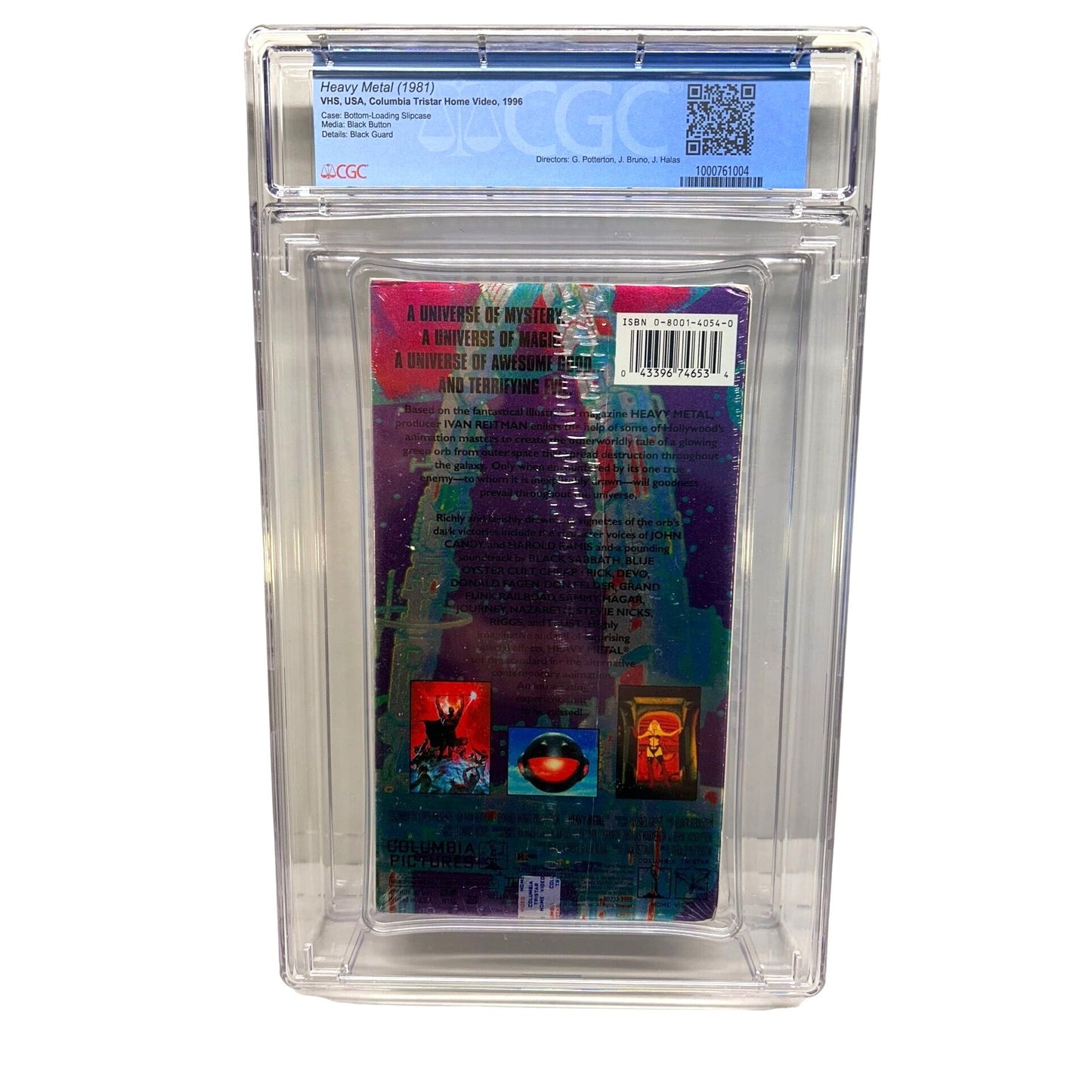 Heavy Metal (VHS) CGC Graded 9.2 SEALED A+