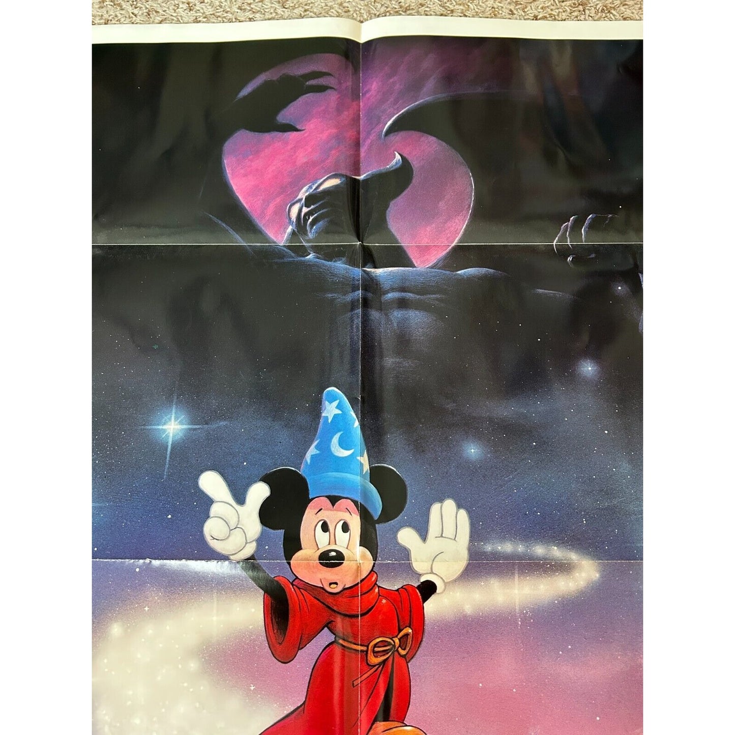Fantasia (1990, 50th Anniversary) Original Movie Poster One-Sheet 27x40 BP61