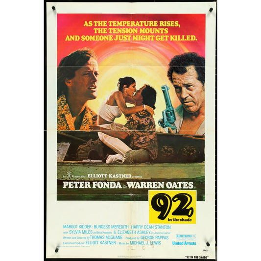 92 in the Shade (1975) Original Movie Poster Peter Fonda One-Sheet 27x41 EM1A13
