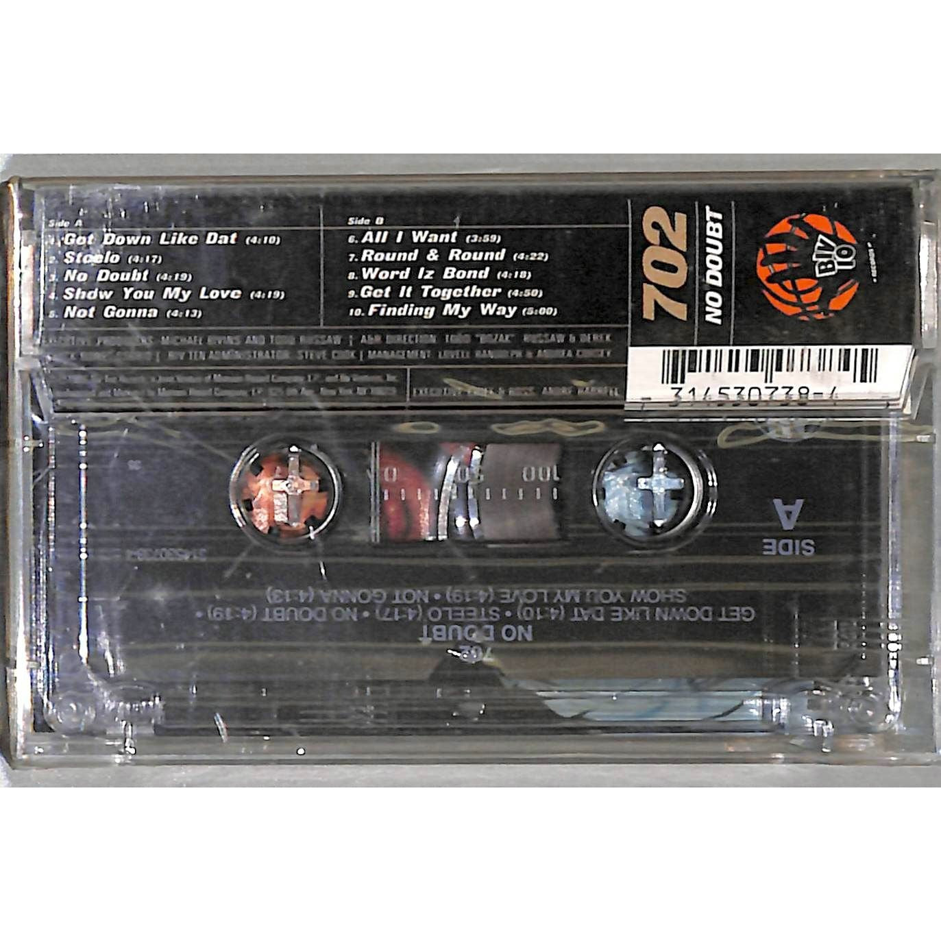 702 No Doubt (1996) BRAND NEW SEALED Cassette Tape