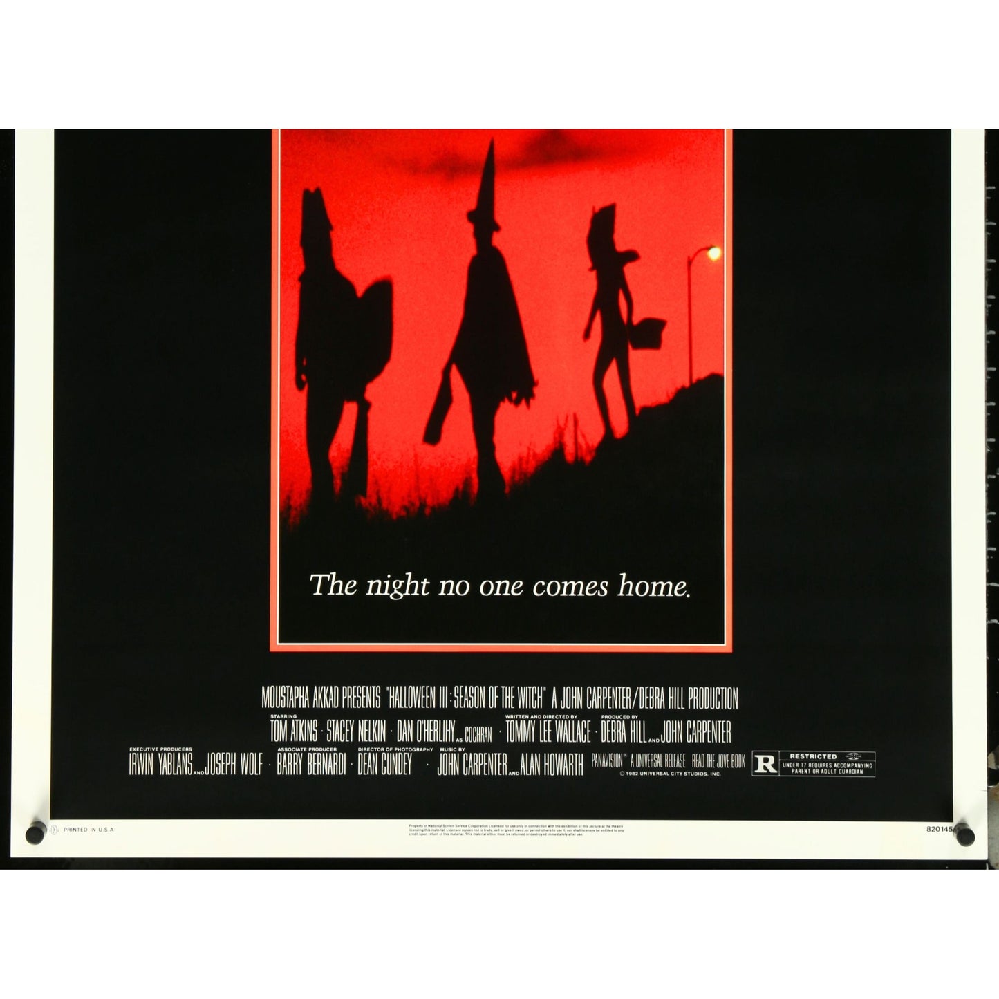 HALLOWEEN III Season of the Witch (1982) Orig. Rolled 27x41 Horror Poster NICE!