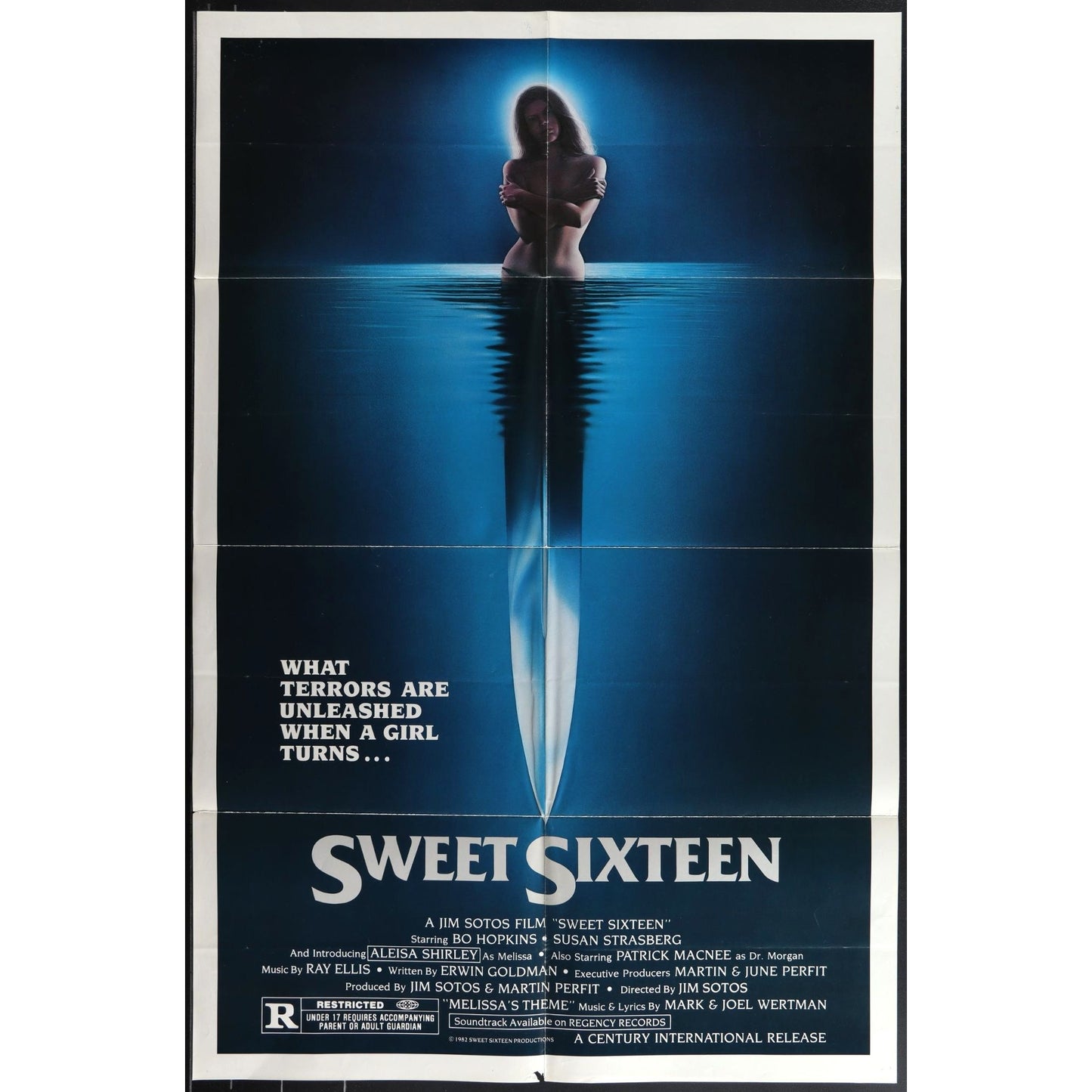 Sweet Sixteen (1983) Original Movie Poster Folded 27x41 EM4-132