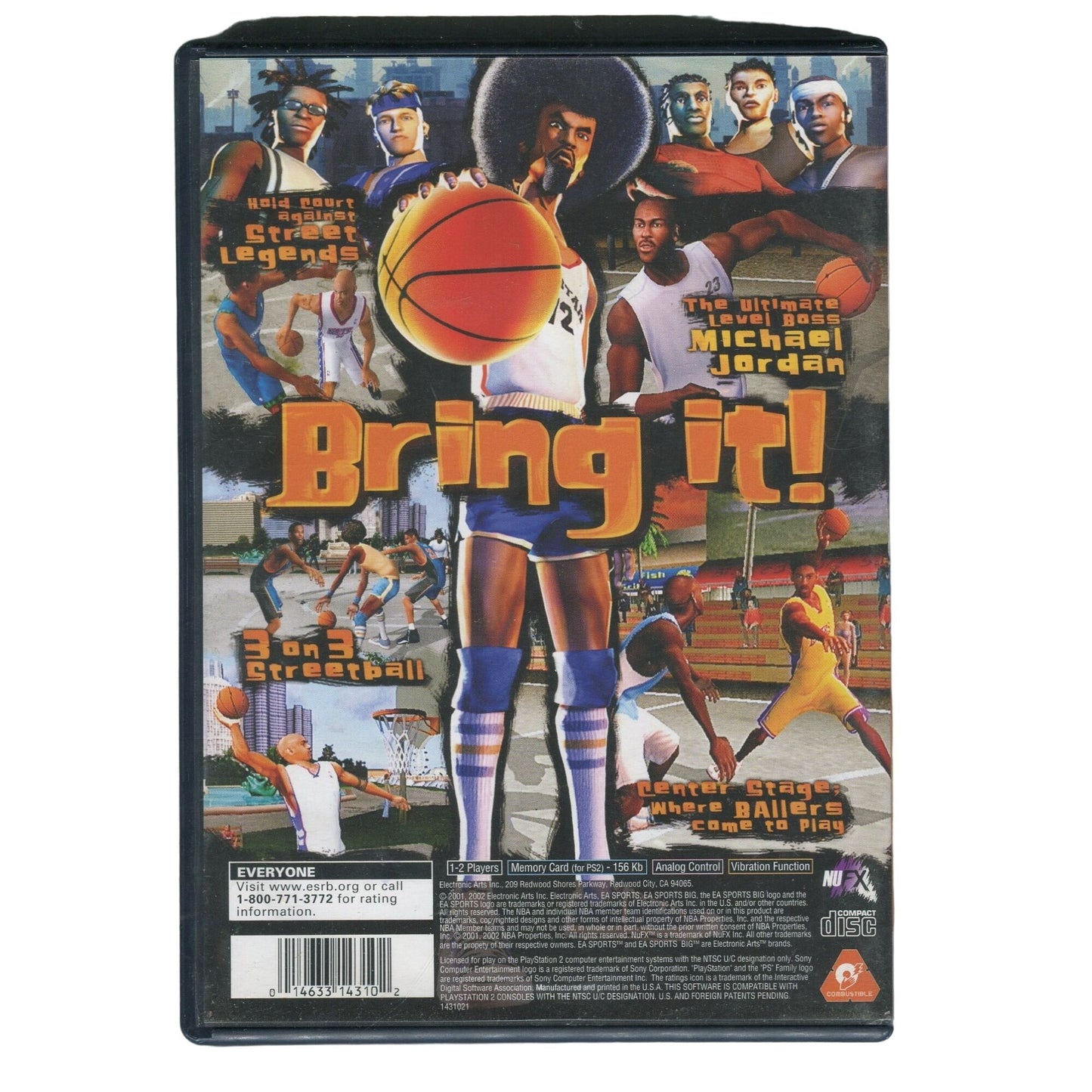 NBA Street PS2 Sony PlayStation 2