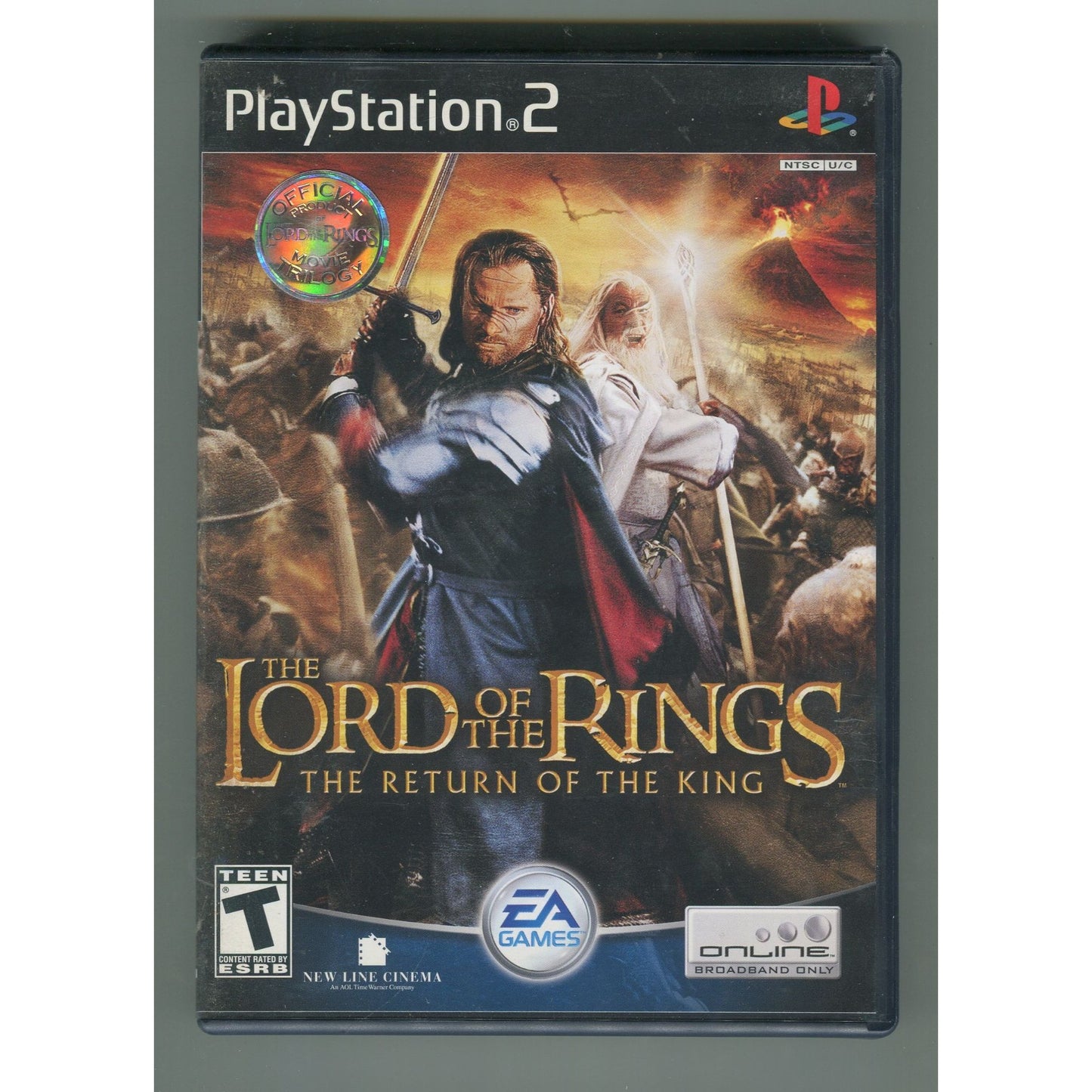 Lord of the Rings Return of the King Sony Playstation 2