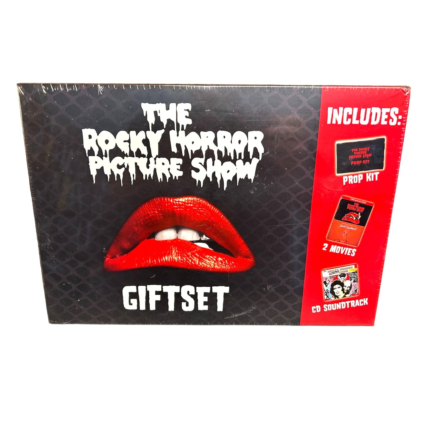 The Rocky Horror Picture Show Giftset Prop Kit 2 DVDs & CD 25th Anniversary