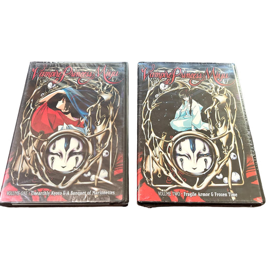 Vampire Princess Miyu OAV Volume 1-2 DVD BRAND NEW SEALED Japanese Anime