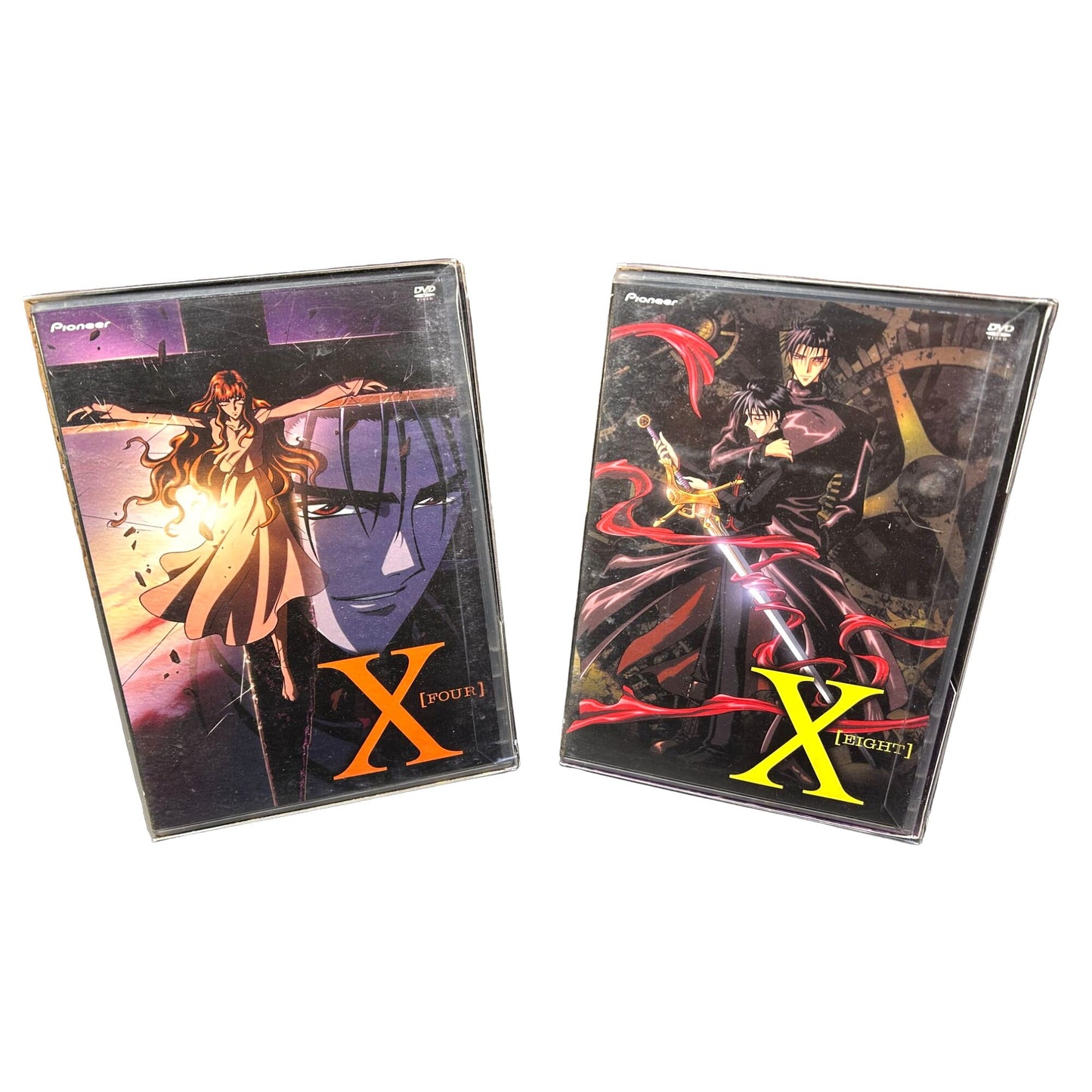 X (TV series) Anime Collection 1 & 2 full box sets 8 Volumes 24 Episodes Geneon