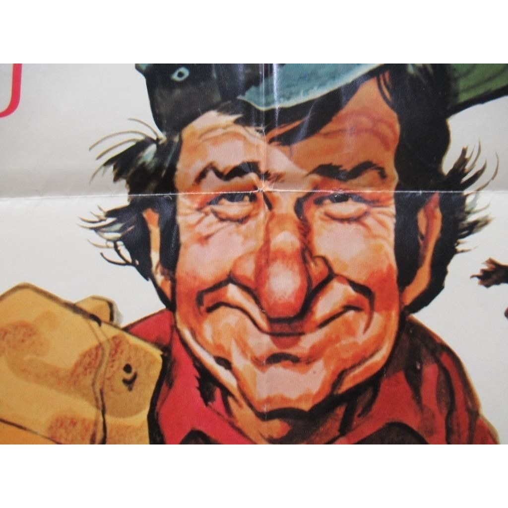 Bad News Bears (1976) Original Movie Poster 27x41 Folded Walter Matthau Classic