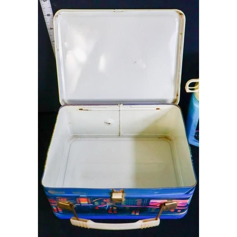 Vintage metal Knight Rider lunchbox w/ thermos