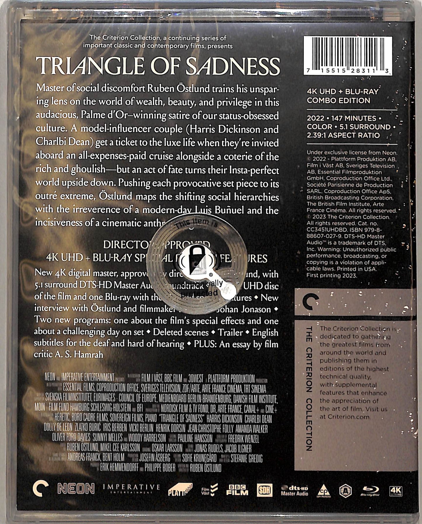 Heaven's Gate (1980) The Criterion Collection Blu Ray Disc