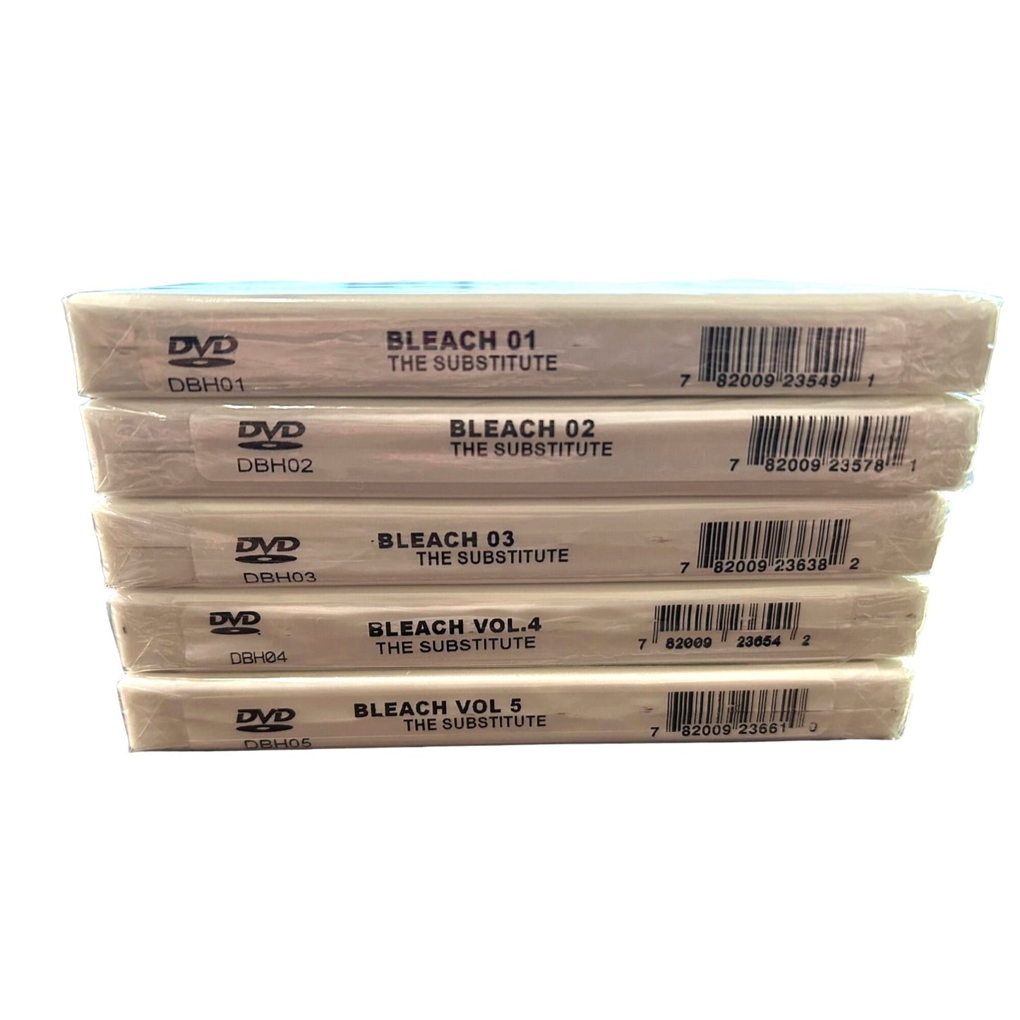 Bleach: The Substitute (2005) Volume 1-5 Complete DVD Set BRAND NEW SEALED
