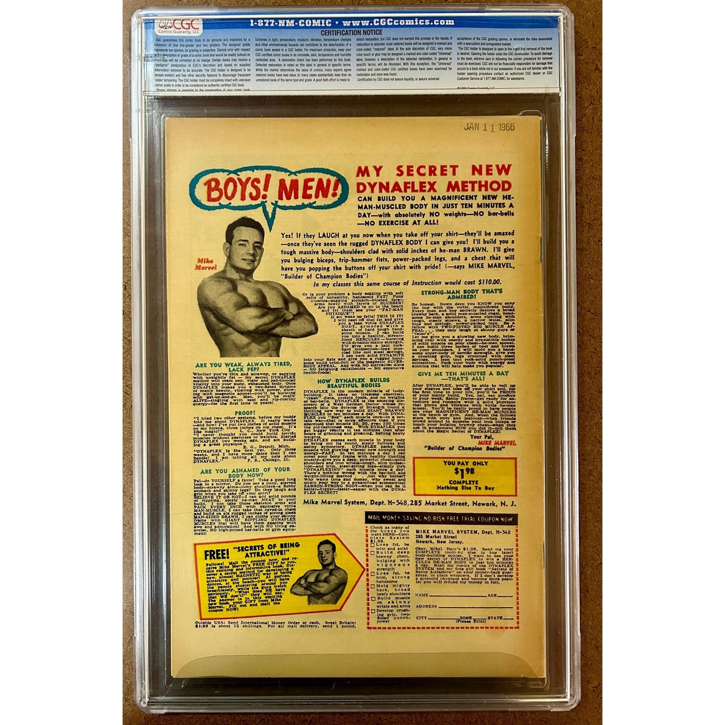 Fantastic Four #49 CGC Graded 8.0