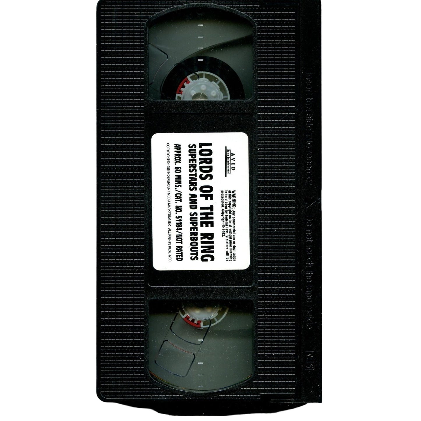 Lords of The Ring: Superstars & Superbouts (1992) Wrestling VHS Tape