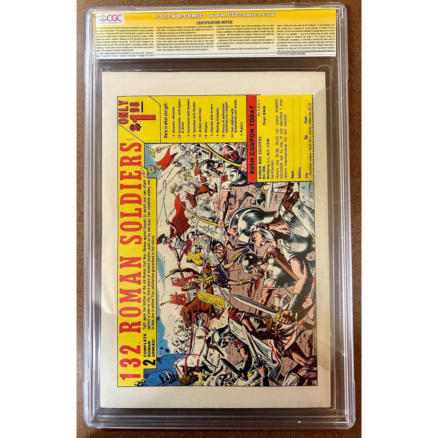 Silver Surfer #1 Signed by STAN LEE CGC Graded 5.5