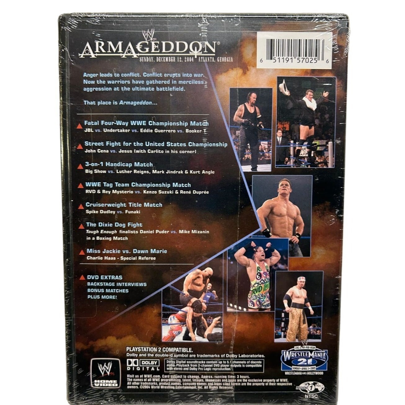 WWE - Armageddon 2004 (DVD) BRAND NEW SEALED