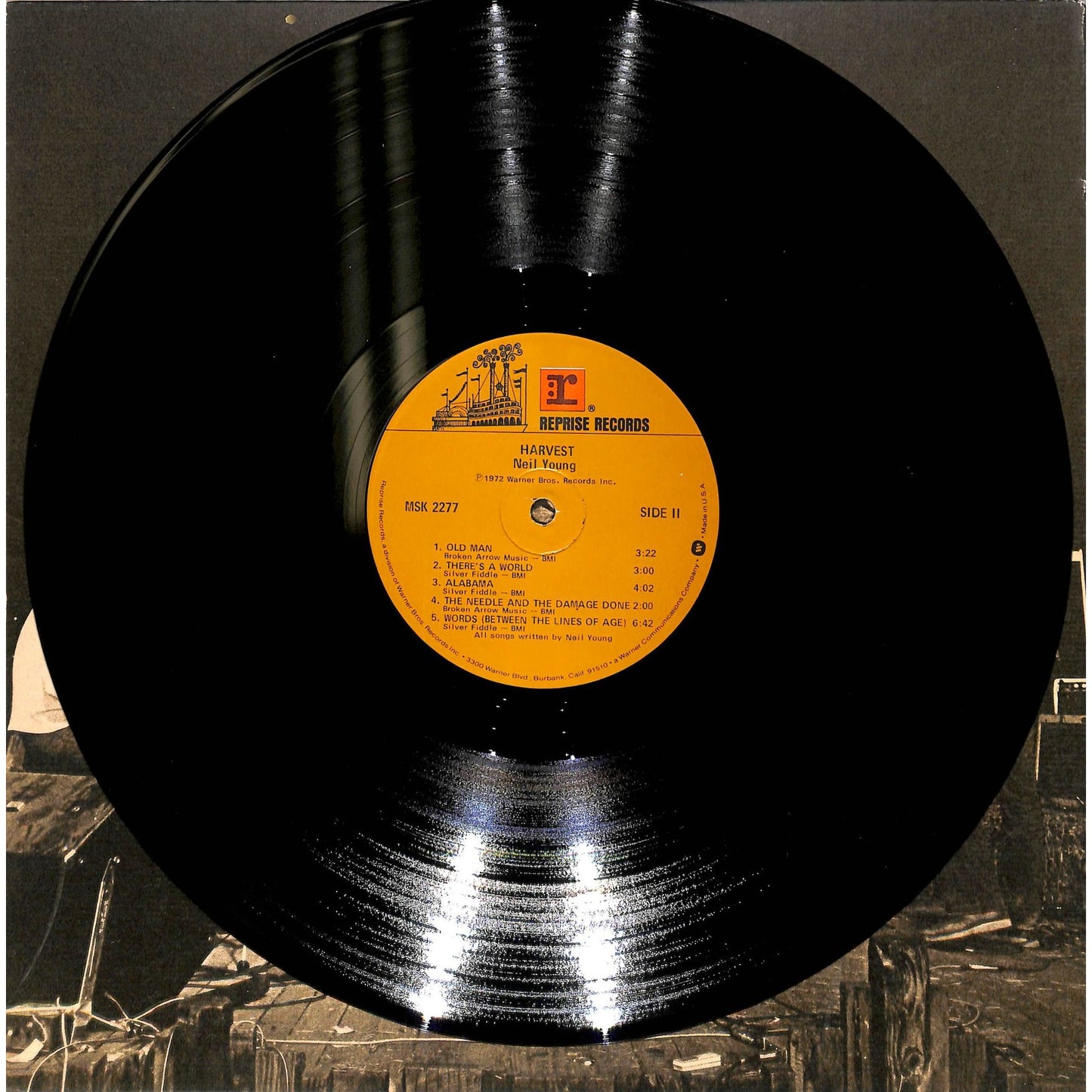 Neil Young Harvest (1972) MSK-2277