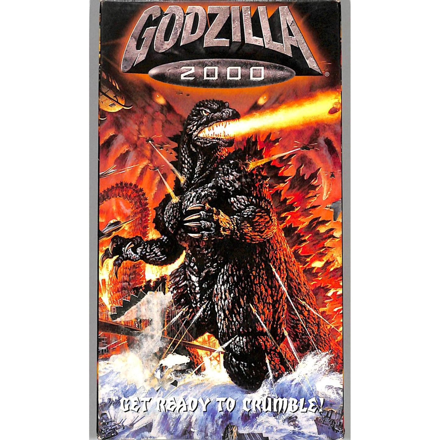 Godzilla 2000 (1999) VHS Tape Good condition