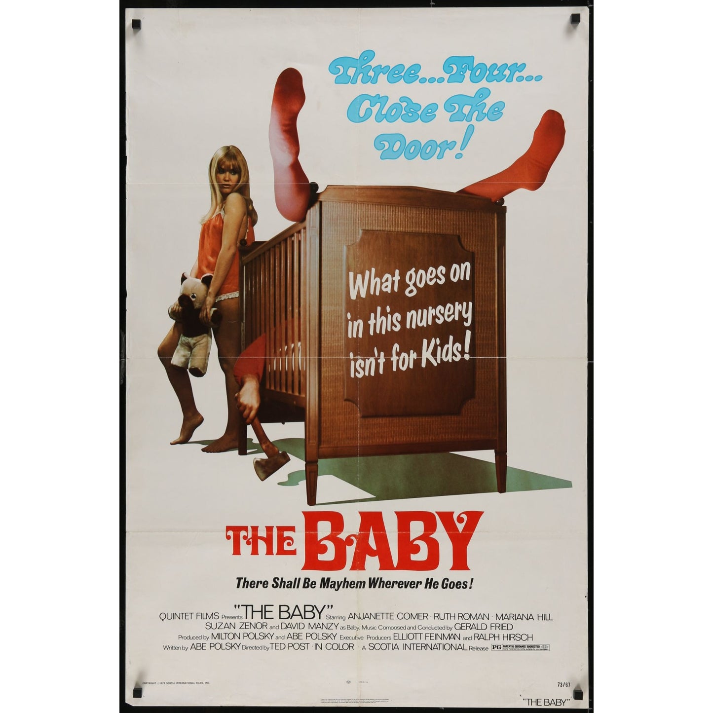 The Baby (1973) Original Movie Poster 27x40