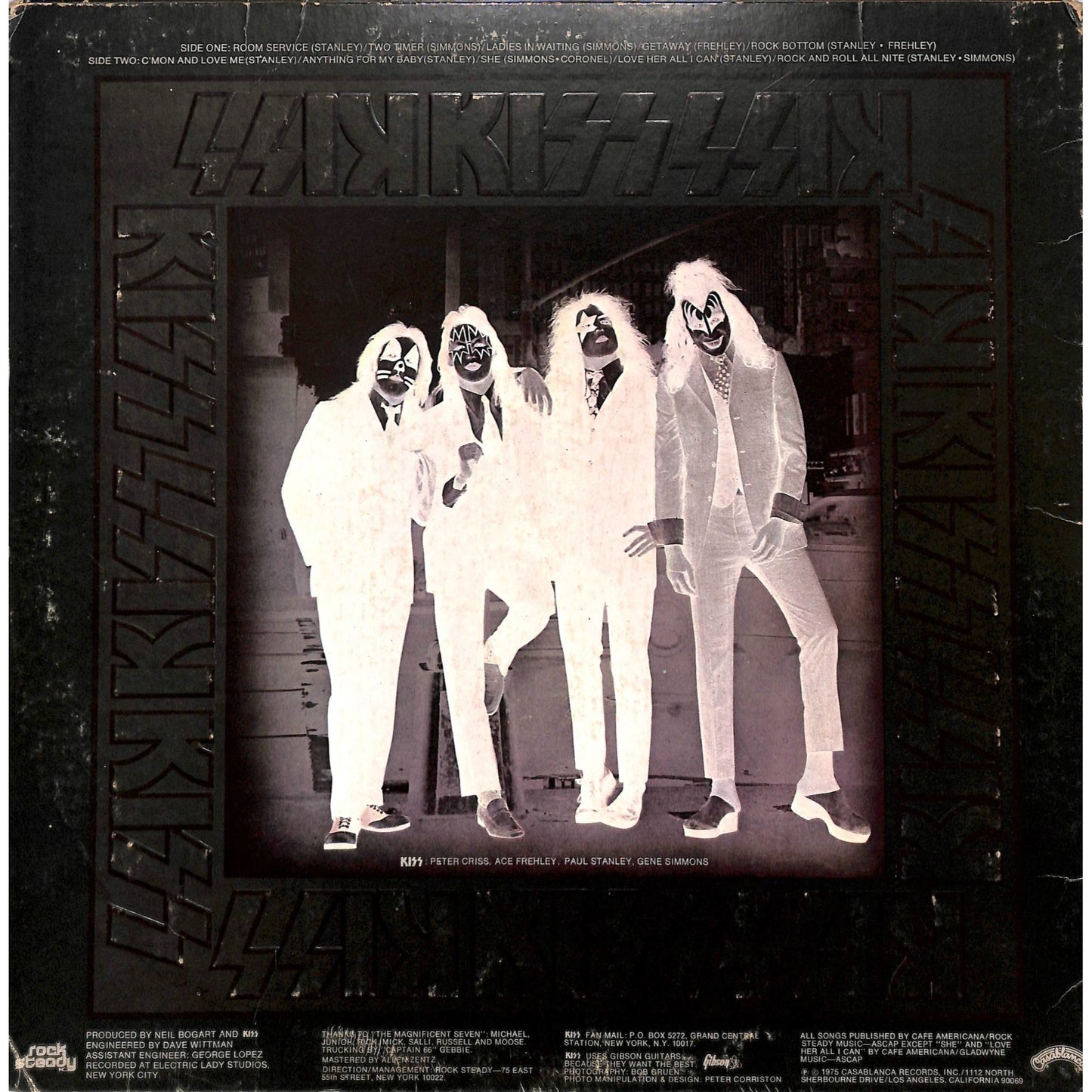 KISS - Dressed to Kill Vinyl Record NBLP 7016