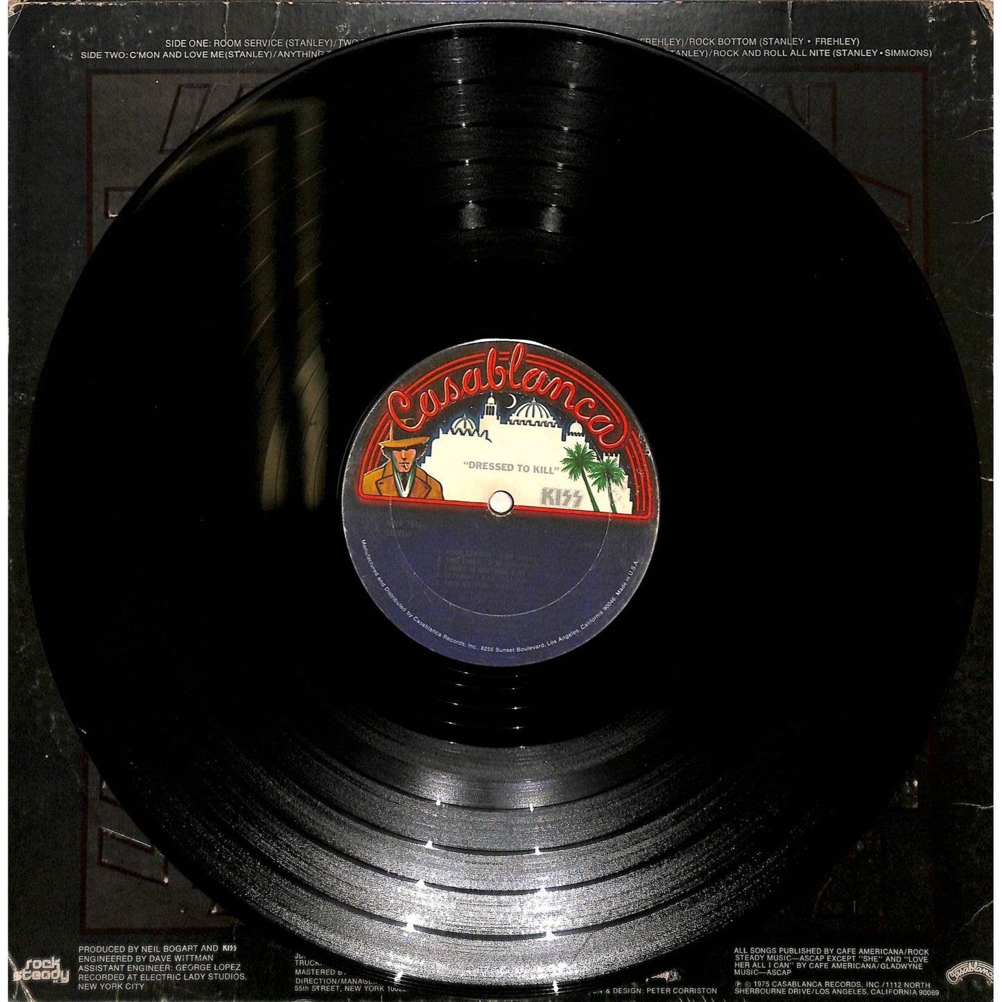 KISS - Dressed to Kill Vinyl Record NBLP 7016
