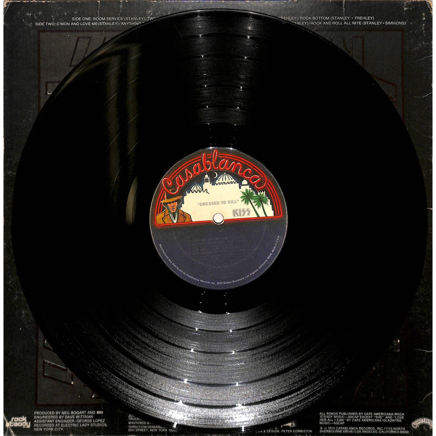 KISS - Dressed to Kill Vinyl Record NBLP 7016