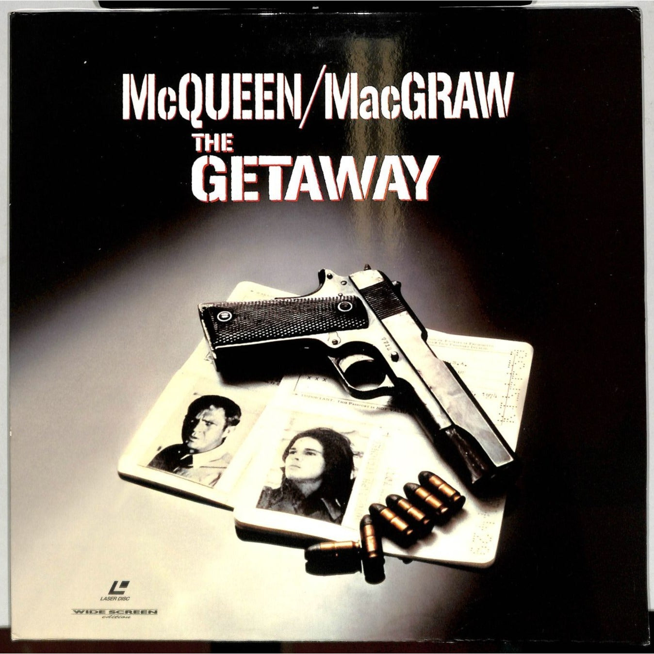 The Getaway (1972) Laserdisc