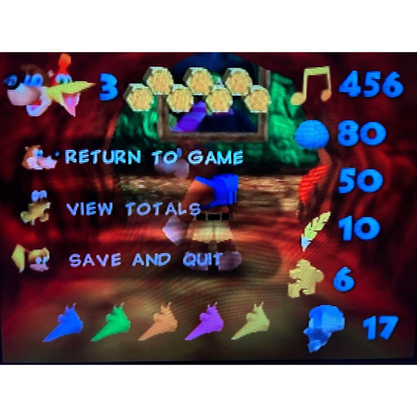 Banjo-Kazooie (Nintendo 64 1998) CIB with Manuals Partial Seal and Hang-tab NM