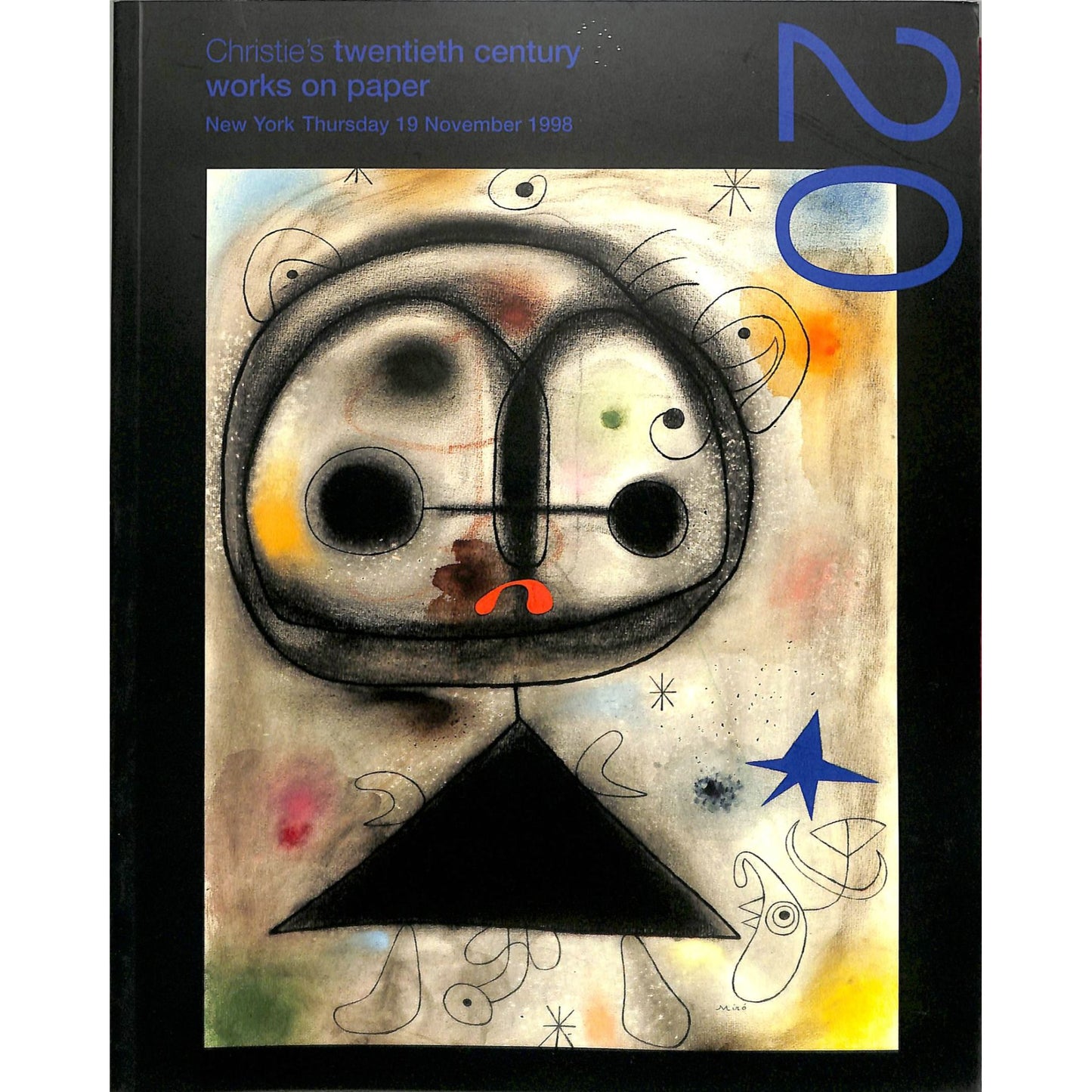 Christie's Twentieth Century Works on Paper Catalog, 1998