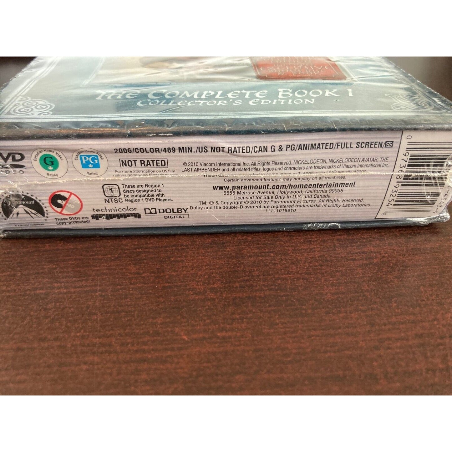 Avatar The Last Airbender: The Complete Book 1 DVD Collector's Edition BRAND NEW