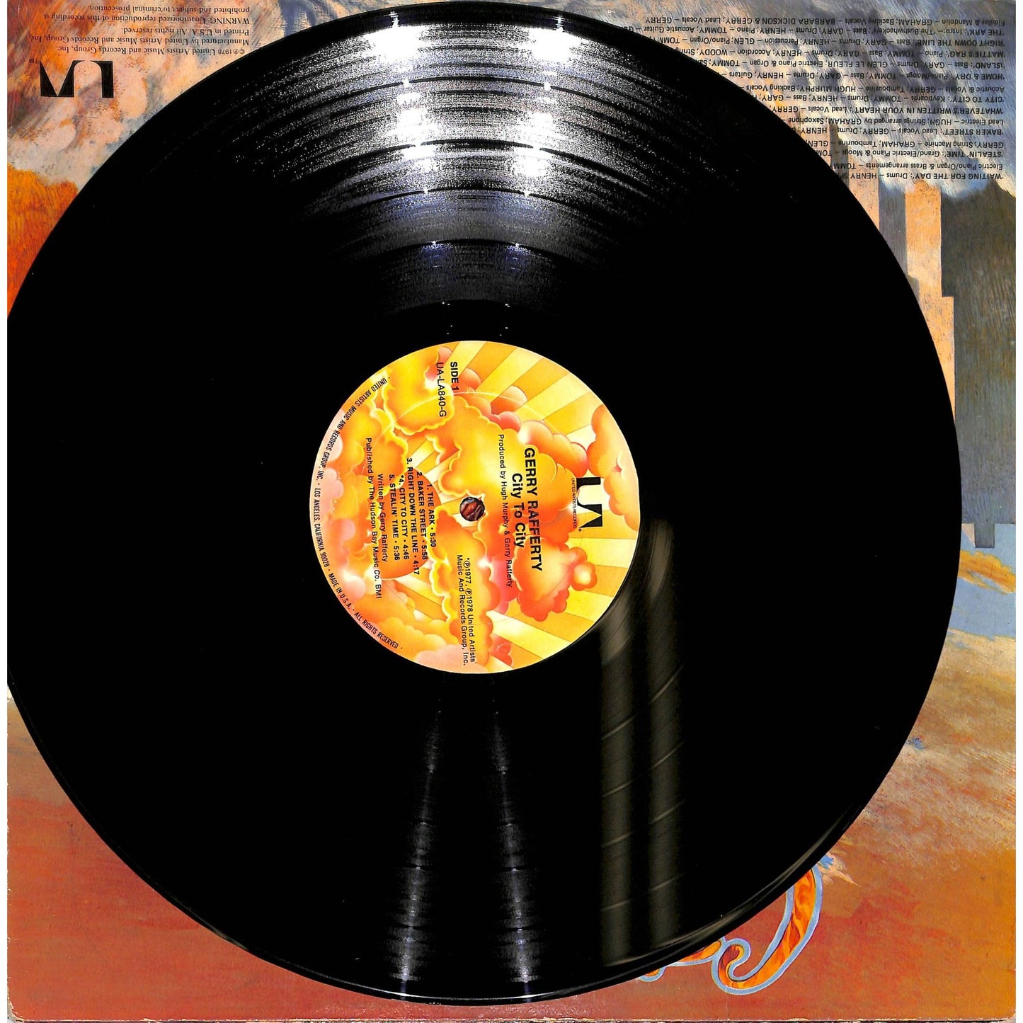 Gerry Rafferty City to City (1978) UA-LA840-G