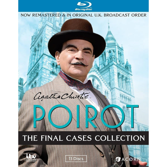 Agatha Christie Poirot The Final Cases Collection Blu-ray 2014 13-Disc BRAND NEW